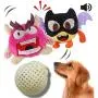 NEILDEN Upgrade Interactive Squeaky Dog Toys Plush Puppy Chew Toys Giggle Dog Balls Durable for Tug and Fetch Pet Toys for Small to Medium Dogs (Two Plush Toys+Squeaky Ball NEILDEN Upgrade Interactive Squeaky Dog Toys Plush Puppy Chew Toys Giggle Dog Balls Durable for Tug and Fetch Pet Toys for Small to Medium Dogs (Two Plush Toys+Squeaky Ball