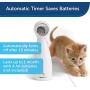 PetSafe Bolt - Automatic, Interactive Laser Cat Toy - Adjustable Laser with Random Patterns - 2 Play Modes