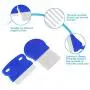 Tear Stain Remover Comb Set Pet Grooming Combs Cat Stainless Steel Comb Pets Flea Comb Dog Grooming Comb Tool for Dog Pets Cat (5 Pieces) Tear Stain Remover Comb Set Pet Grooming Combs Cat Stainless Steel Comb Pets Flea Comb Dog Grooming Comb Tool for Dog Pets Cat (5 Pieces)