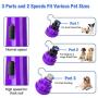 Casfuy Dog Nail Grinder with LED Light - Upgraded 2-Speed Electric Pet Nail Trimmer Powerful Painless Paws Grooming & Smoothing for Small Medium Large Dogs & Cats