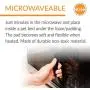 K&H Pet Products Microwavable Pet Bed Warmer Blue 9'' x 9''