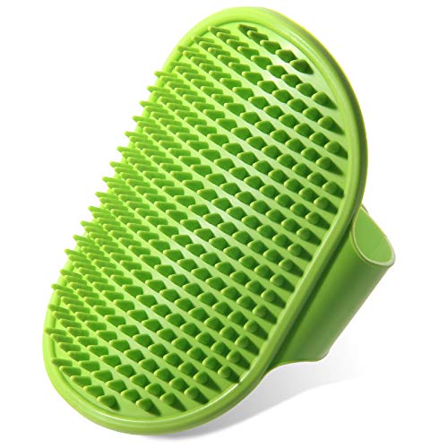 Premium New Grooming Pet Shampoo Bath Brush, Best Pet Bathing & Soothing Massage Rubber Comb with Adjustable Ring Handle for Medium & Large Dogs, Cats, Rabbits, Horses- Remove More Dirt & Loose Hair. Premium New Grooming Pet Shampoo Bath Brush, Best Pet Bathing & Soothing Massage Rubber Comb with Adjustable Ring Handle for Medium & Large Dogs, Cats, Rabbits, Horses- Remove More Dirt & Loose Hair.
