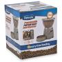 Petmate Portion Right Programmable Dog and Cat Feeder 2 Sizes Brushed Nickel