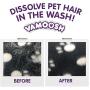 Vamoosh Pet Hair Dissolver 3 x 100g (1 box) Pet Hair Remover for Washing Machines – Dissolves dog hair, cat hair, horse hair etc in the laundry