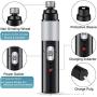 Xisunred Dog Nail Grinder,Pet Nail Grinder, Adjustable Power 2-Speed Electric Rechargeable Pet Nail Trimmer Painless Nail Trimmer Grooming & Smoothing for Large Small Medium Dogs & Cats