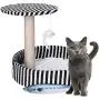 ITODA Cat Tree Tower Condo with Sisal Scratching Post, Climbing Playing Pet Stand House Bed Furniture Perch and Interactive Mouse Toy Grinding Claws Nest Supplies Removable Climber ITODA Cat Tree Tower Condo with Sisal Scratching Post, Climbing Playing Pet Stand House Bed Furniture Perch and Interactive Mouse Toy Grinding Claws Nest Supplies Removable Climber