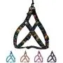 CollarDirect Floral Dog Harness Nylon Pattern Flower Print Step-in Soft Adjustable Pet Harnesses for Dogs Small Medium Large Puppy CollarDirect Floral Dog Harness Nylon Pattern Flower Print Step-in Soft Adjustable Pet Harnesses for Dogs Small Medium Large Puppy