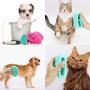 Famobest Dog Brush & Cat Brush, Soft Silicone Dog Grooming Brush, Pet Bath & Massage Brush for Cats and Dogs with Short or Long Hair, Cat Slicker Shedding Hair Brush for All Pet Sizes