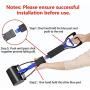 UPSKY Pet Pooper Scooper for Dogs and Cats with Long Handle, Durable Spring and Premium Materials，Easy to Use for Grass, Dirt, Gravel Pick Up