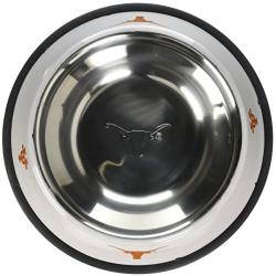 Pet Goods NCAA Texas Longhorns Stainless Steel Bowl