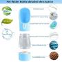 MJuAn Dog Water Bottle for Walking，Dog Travel Water Bottle，portable dog water bottle，Multifunctional and Portable Dog Travel Water Dispenser with Food Container，Dog water bottle for pet outdoor hiking