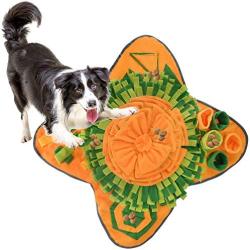 ulovemore qh Snuffle Mat for Dogs, Interactive Dog Toys, Dog Natural Foraging Activity Mat