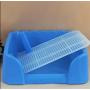 DAN Dog Toilet,Portable Plastic Toilet for Puppy Indoor Dog Toilet with Fenced for Small Dogs