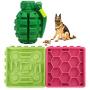 Dog Toys for Aggressive Chewers Large Breed and Slow Feeder Dog Bowls Lick Mat for Dogs