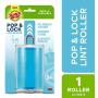 Scotch-Brite Pop & Lock Retractable Lint Roller, 60 Sheets, Multi-Color