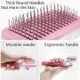 None branded Dog Cat Hair Brush Pet Grooming Comb Tools One Click Hair Removal Self Cleaning Slicker Brush for Shedding Grooming None branded Dog Cat Hair Brush Pet Grooming Comb Tools One Click Hair Removal Self Cleaning Slicker Brush for Shedding Grooming