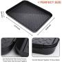 Boot Tray - 3 PCS Heavy Duty Shoe Mat Trays, Dog Bowl or Cat Bowl Mats Trap Mud, Water and Pet Food Mess to Protect Floors (13.75'' x 10.85'' x 1.25'')