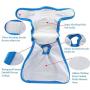 Ohbabyka Premium Washable Male and Female Dog Diapers of Durable Doggie Diapers for Pets