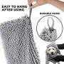 BLEVET Pet Bath Towel Super Absorbent Hand Pockets Grooming Drying Towel Cleaning Bathing Tool for Dog Puppy Cat BK026 BLEVET Pet Bath Towel Super Absorbent Hand Pockets Grooming Drying Towel Cleaning Bathing Tool for Dog Puppy Cat BK026