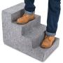 Best Pet Supplies USA Made Pet Steps and Stairs with CertiPUR-US Certified Foam for Dogs and Cats