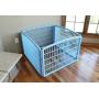 IRIS USA 24 Exercise 4-Panel Pet Playpen without Door, Blue CI-604