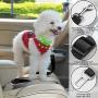 4 Pack Adjustable Pet Dog Cat Seat Belt, YuCool Safety Leads Vehicle Car Harness Seat Tether,Nylon Fabric- Black,Blue, Red, Purple