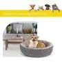 TPSKY Soft Pet Sleeper Round Pet Bed for Cats and Small Dogs (Grey,S) TPSKY Soft Pet Sleeper Round Pet Bed for Cats and Small Dogs (Grey,S)
