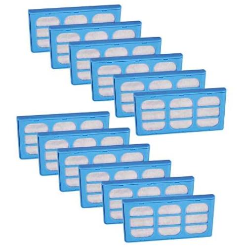 HiWater 12 Pack Water Filter Compatible with Drinkwell Cat Mate Dog Mate Fountains Pet Cartridges Filter Replacement