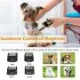 WIVIC Dog Clippers, Low Noise Dogs Grooming Clippers USB Rechargeable Pet Grooming Tool Professional Dog Hair Trimmer with Comb Guides Scissors Nail Kits for Dogs Cats & Other WIVIC Dog Clippers, Low Noise Dogs Grooming Clippers USB Rechargeable Pet Grooming Tool Professional Dog Hair Trimmer with Comb Guides Scissors Nail Kits for Dogs Cats & Other
