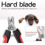 Swhatty Dog Nail Clippers and Trimmer for Pet Claw in pet Grooming and Trimmer Supplies, with Safety Guard to Avoid Over-Cutting Toenail for Small Medium Large Dogs and Cats
