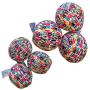 Midlee Plush Birthday Balls Dog Toy- Set of 3