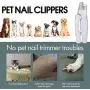 ARDA Dog Nail Clippers with LED Light Dog Nail Grinder for Small and Large Pet with Safety Guard Dog Nail Trimmers ARDA Dog Nail Clippers with LED Light Dog Nail Grinder for Small and Large Pet with Safety Guard Dog Nail Trimmers
