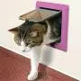 redcolourful Pink Pet Flap Dog Cat Door Pet Care Supplies Pet Toy S redcolourful Pink Pet Flap Dog Cat Door Pet Care Supplies Pet Toy S