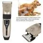 HERCHR Dog Grooming Clippers, USB Rechargeable Adjustable Pet Hair Trimmers with 4 Guard Combs(Without Battery), 1.77 x 7.2in