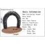 billionaire asia Arch Pet Cat Self Groomer with Round Fleece Base Cat Toy Brush Toys for Pets Scratching Devices