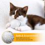 Unibelin Smart Interactive Cat Toy Ball- Pet Toy Self Rotation Rolling Ball USB Rechargeable Cat Light Toy Built-in LED Light for Cat Kitty Exercise Chase Play