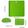 GNB PET 2 Pack Licking Mat for Dogs and Cats, Silicone Dog Lick Mat Slow Feeder Dog Bowls, Calming Mat for Anxiety Relief, Pet Boredom Buster, Perfect for Dog Food, Cat Food