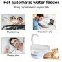 THMY Pet Water Fountain, Cat Water Dispenser, Automatic Circulating Fountain, Pet Fountain, Cat Drinking Fountain with LED Light THMY Pet Water Fountain, Cat Water Dispenser, Automatic Circulating Fountain, Pet Fountain, Cat Drinking Fountain with LED Light