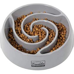 Franklin Pet Supply Slow Feed Tornado Bowl - Pet Bowl - Dog Bowl- Food - Water Bowl - Small - Medium - Large Dog Food Bowl - Puppy - Slow Feed Dog Bowl