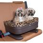 Pet Gear Booster Seat for Dogs/Cats, Removable Washable Comfort Pillow + Liner, Safety Tethers Included, Installs in Seconds, No Tools Required