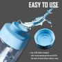 Vannon [2021 Upgrade Version] Dog Water Dispenser for Cage 20 oz / 600ml BPA Free Pet Auto Feeding Water Bottle Leakproof Dog Water Bottle for Dogs & Cats Nozzle Diameter: 12mm