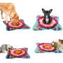 Farfly Snuffle Mat for Dogs Feeding Mat Easy to Fill and Machine Washable Training Play Mats Interactive Puzzle Toys for Stress Release