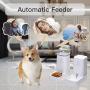 XingCheng-Sport Automatic Pet Feeder Small&Medium Pets Automatic Food Feeder and Waterer Set 3.8L, Travel Supply Feeder and Water Dispenser for Dogs Cats Pets Animals XingCheng-Sport Automatic Pet Feeder Small&Medium Pets Automatic Food Feeder and Waterer Set 3.8L, Travel Supply Feeder and Water Dispenser for Dogs Cats Pets Animals