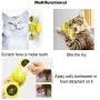 Amakunft 2 Packs Windmill Cat Toy with Led Ball and Catnip Ball, Cat Turntable Teasing Interactive Toy, Funny Kitten Windmill Ball, Massage Scratching Tickle Amakunft 2 Packs Windmill Cat Toy with Led Ball and Catnip Ball, Cat Turntable Teasing Interactive Toy, Funny Kitten Windmill Ball, Massage Scratching Tickle