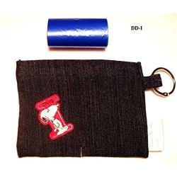 Neco Creations Dark Blue Denim Pocket to Keep Your Pets Waste Bags