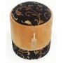 Lawson & Sons O2T-Tab Royal Onyx Two-Tone Taboret Storage Ottoman