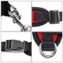 Feiky Dog Harness No-Pull Pet Harness Adjustable Reflective Outdoor Pet Vest and Dog Leash Easy Control for Small Medium Dog or Cat