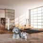 Dasior Pet Dog Cat Fluffy Fur Blanket Sleep Mat Reversible Double Layer Washable for Dog Bed, Couch, Sofa, Car