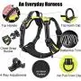 IMIFUN No Pull Dog Harness,Adjustable Pet Reflective Oxford Soft Vest for Small Medium Large Dog Easy Control Harness (Black, L,Chest 21.6-29.5‘’) IMIFUN No Pull Dog Harness,Adjustable Pet Reflective Oxford Soft Vest for Small Medium Large Dog Easy Control Harness (Black, L,Chest 21.6-29.5‘’)