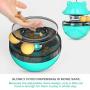 QAZSE Cat Puzzle Feeder Toy Tumbler Treat Interactive Food Dispenser Slow Feeding Cat Toy with Cat Wand